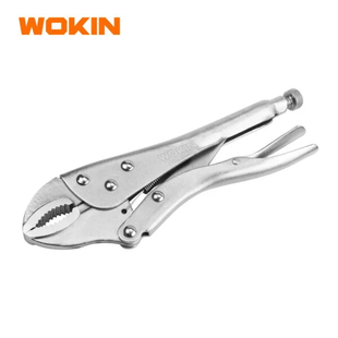 Кліщі зажимні гейферні з овальними губками 10&Prime; WOKIN WK-103410 WK-103410 фото